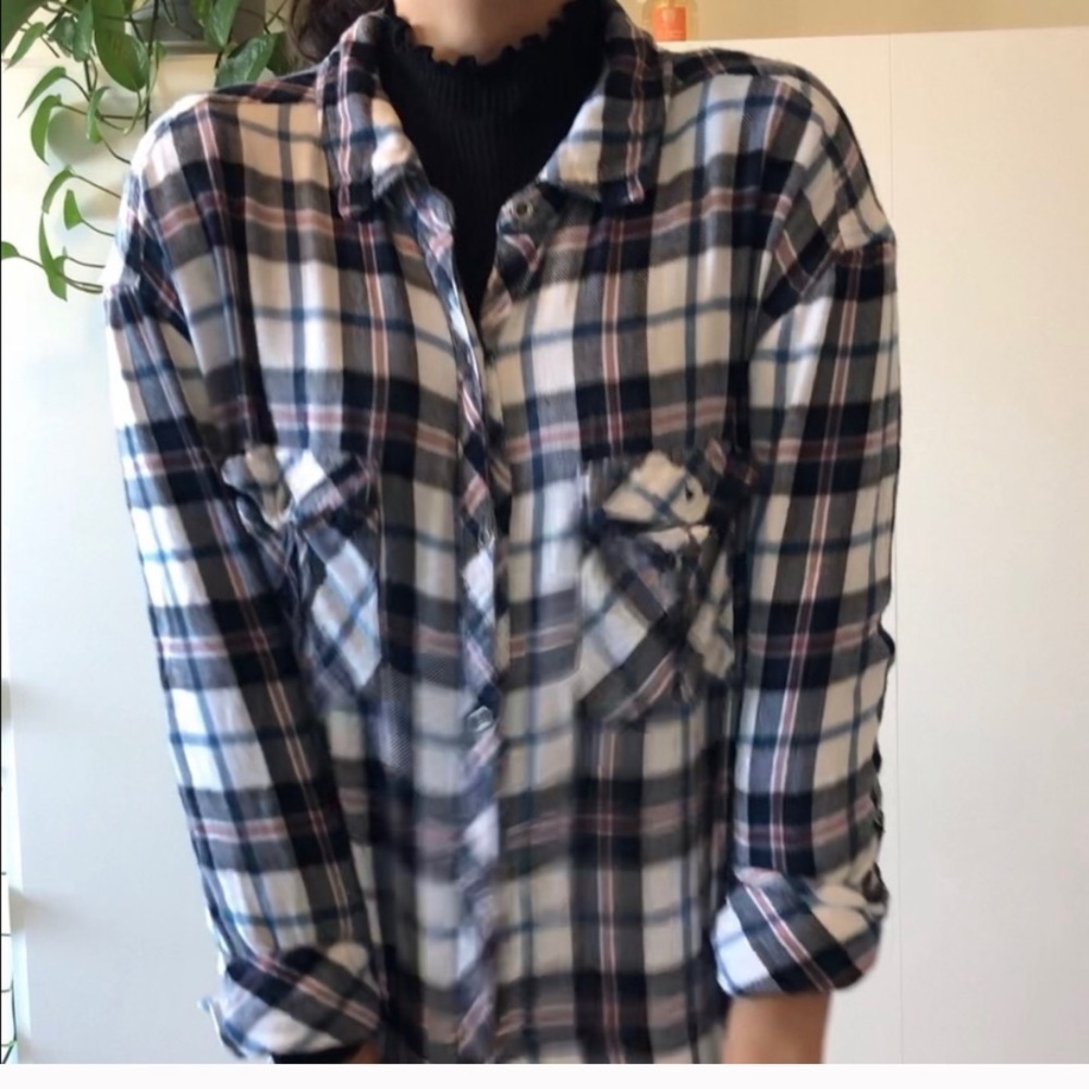 Rails Flannel Button Down Shirt - image 1